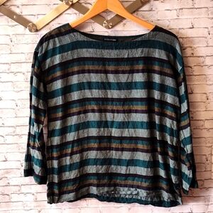 Eileen Fisher Organic Linen Top